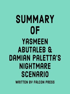 cover image of Summary of Yasmeen Abutaleb and Damian Paletta's Nightmare Scenario